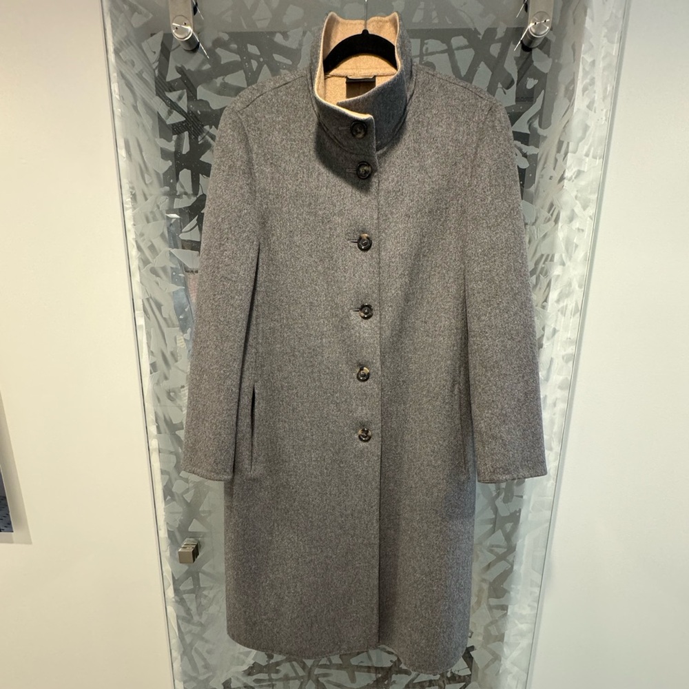 Akris 100% Cashmere Italian Coat